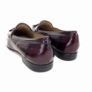 BALLY Maroon Leather & Crocodile Tassel Loafers Bally | Shoes | Bally Maroon Leather Crocodile Tassel  main image 2